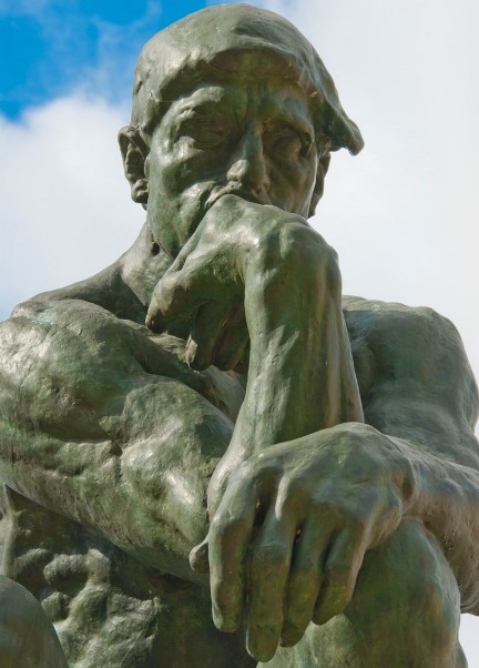 The Thinker by August Rodin