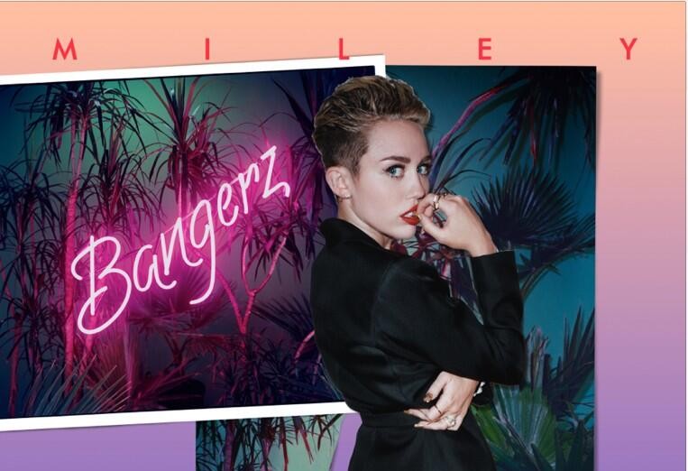 Miley Cyrus's new album cover