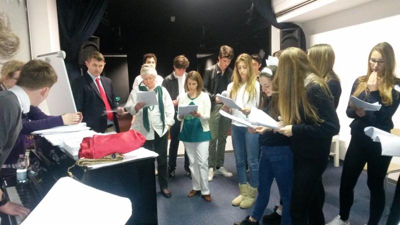 Grease Rehearsals