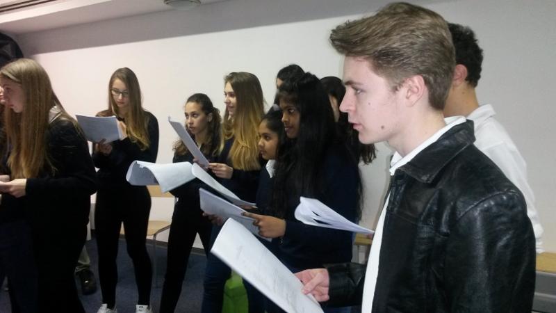 Grease Rehearsals