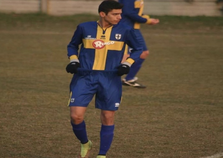 Filippo on the pitch