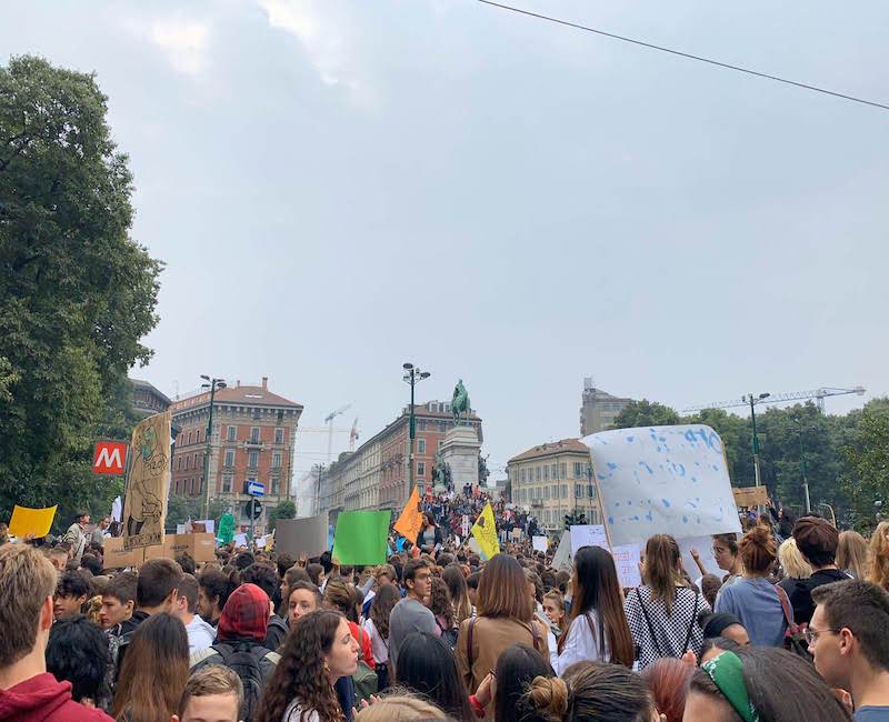 Students in Milan